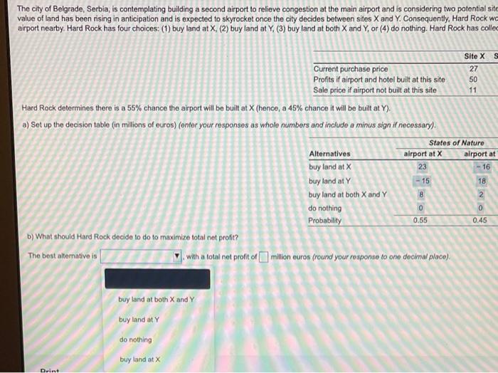 what is b? Current purchase price Profits if