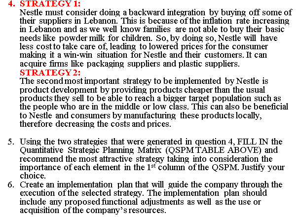 NOTE: UNIQUE SOLUTION Strategy 1 Strategy 2 Key