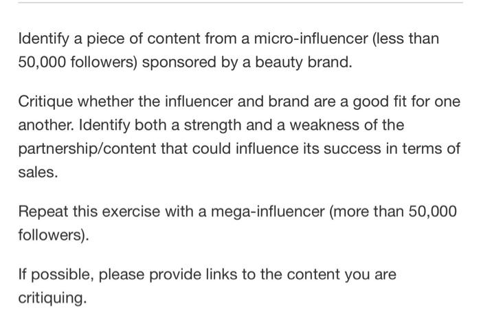 Identify a piece of content from a