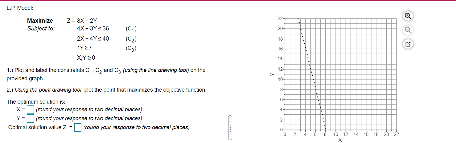 PLEASE ANSWER ALL PARTS OF THESE L.P. Model: 20-