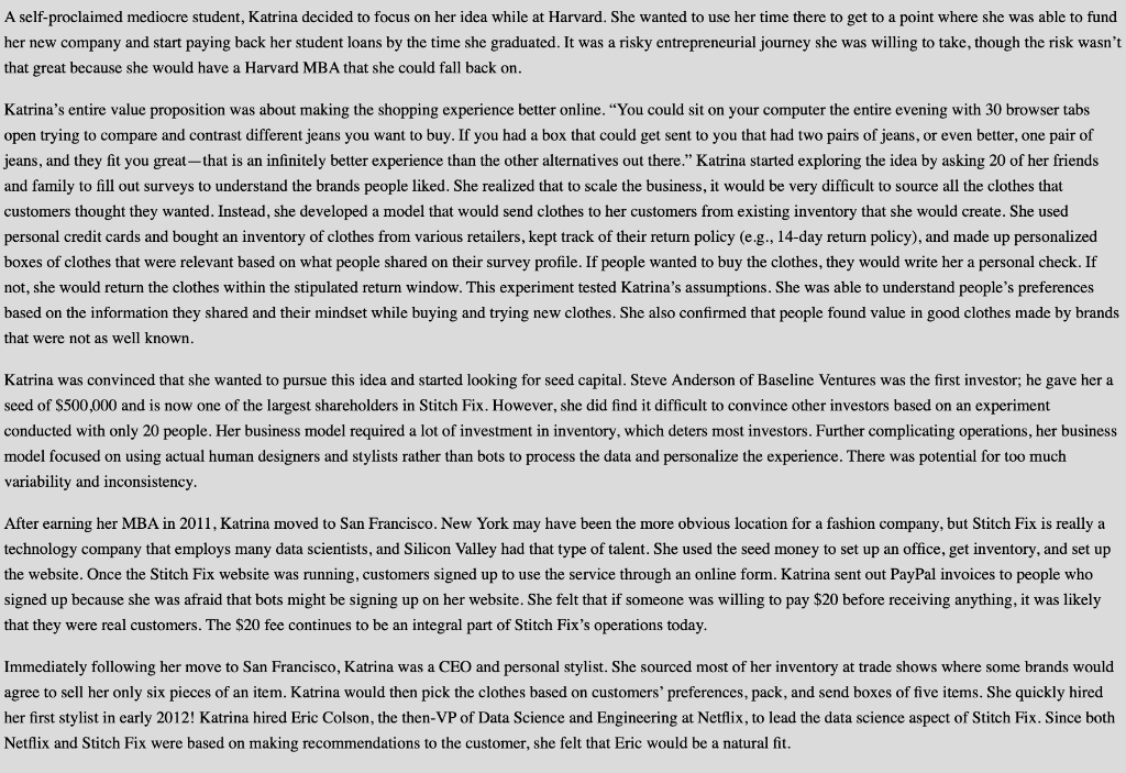Katrina Lake, at age 35, was one of the youngest
