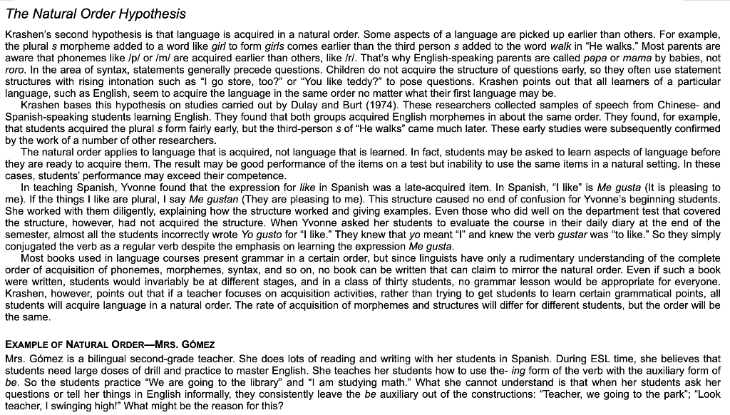 Please read the question Question: Give five
