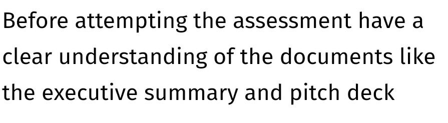 Question is asked for tech startup in question