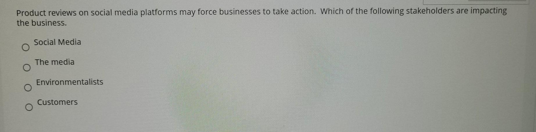 Product reviews on social media platforms may