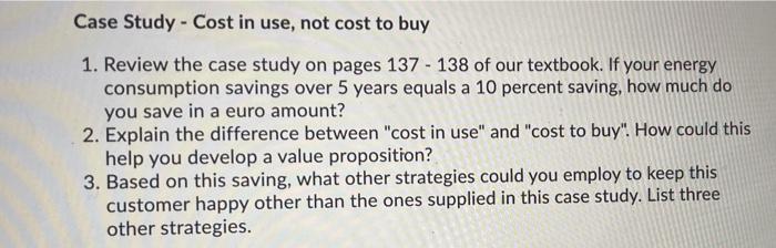 answer of question 1 in euro please Case Study -