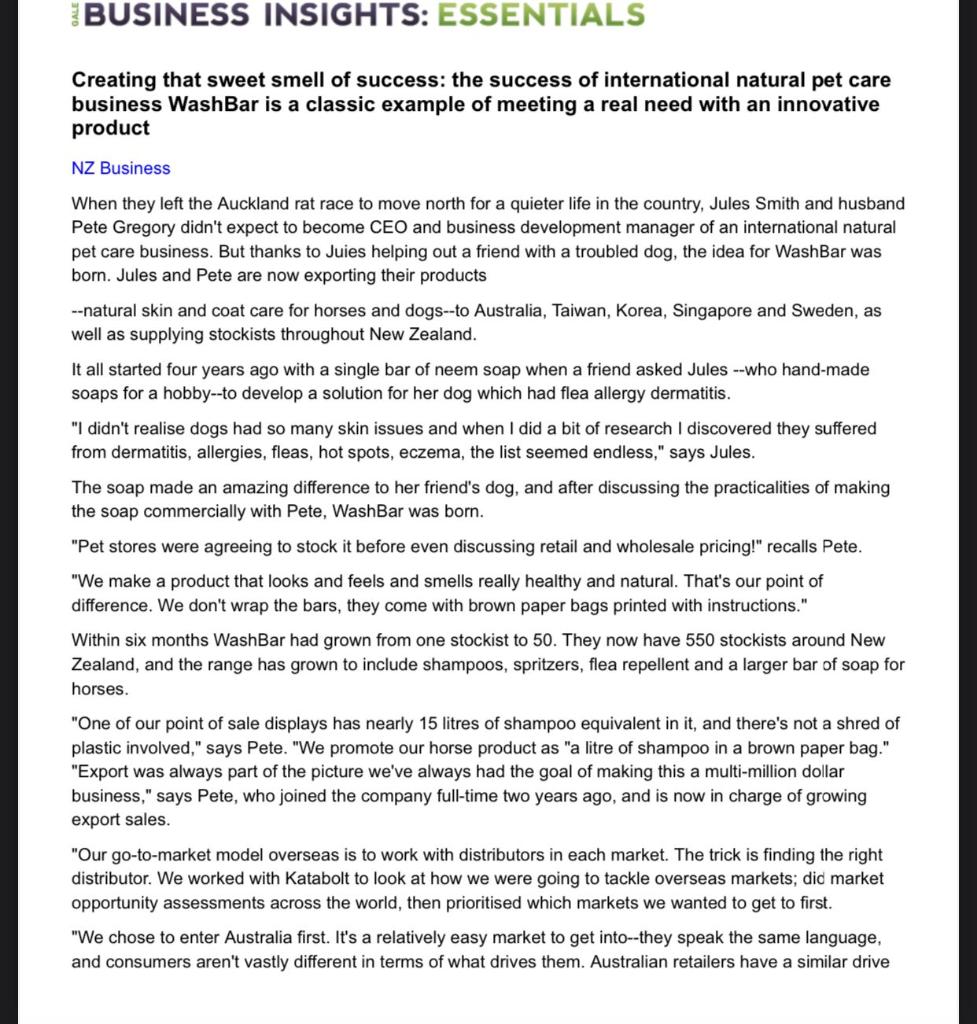 Questions 1. This case shows how a small New