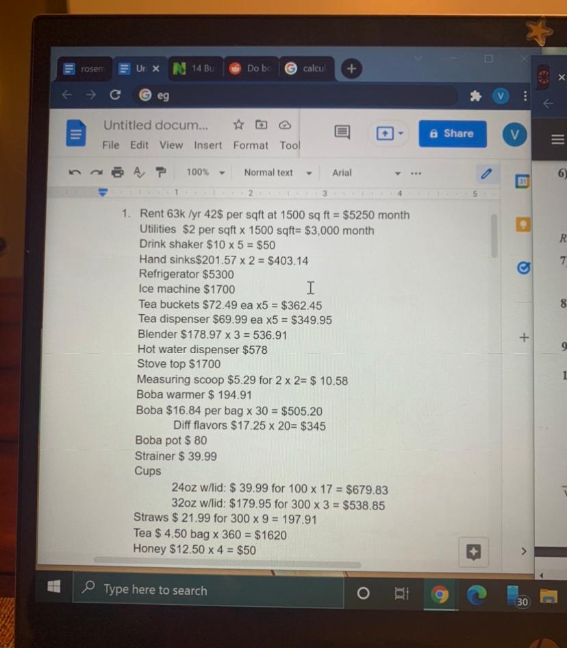 Just need help with questions 4-10 = BADM 100...