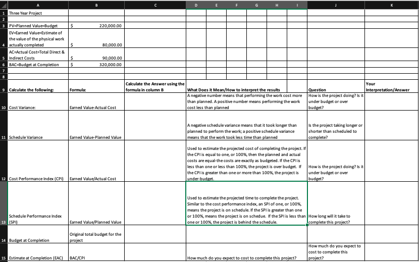Name the cells and use cell names such as