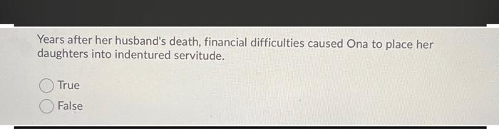 Years after her husband's death, financial