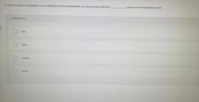 POWER BI RELATED In order to modity a