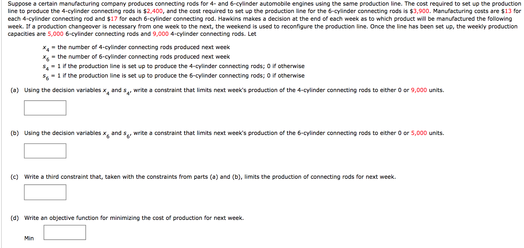 Suppose a certain manufacturing company produces