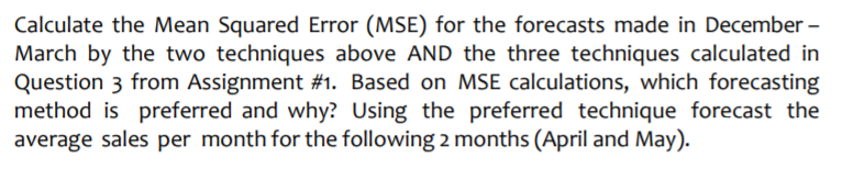The three techniques from Q3 are: Three month