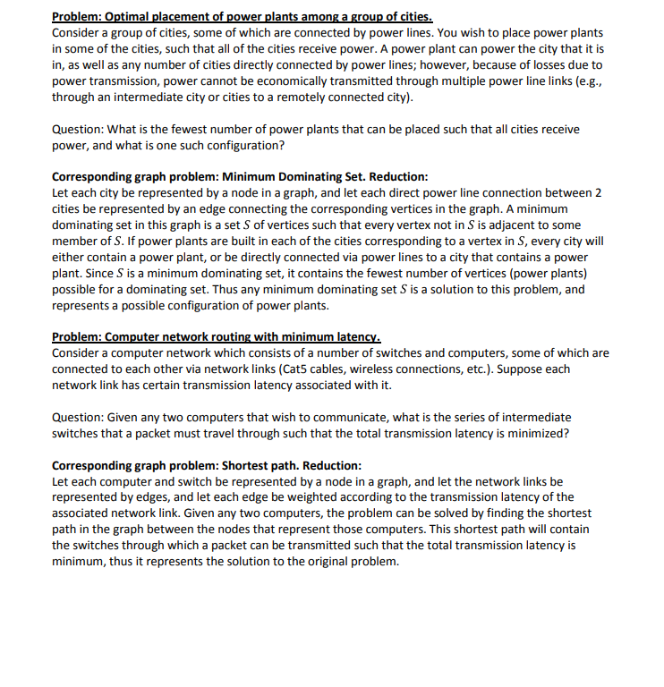 Example Assignment Below: Assignment: For each of