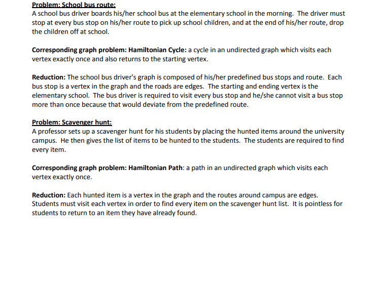 Example Assignment Below: Assignment: For each of