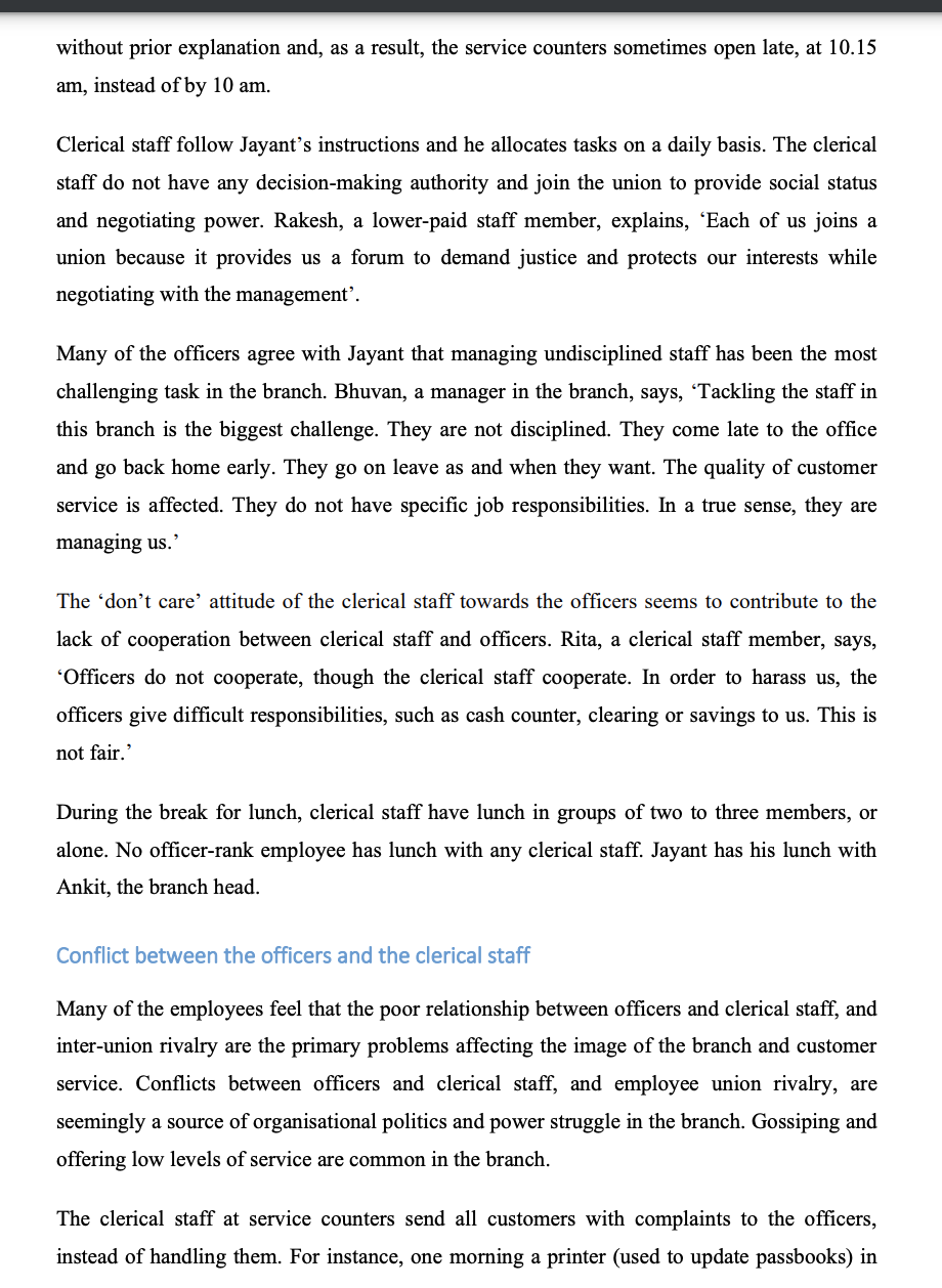 Part 2: Case Study (20 marks) Use the case Power