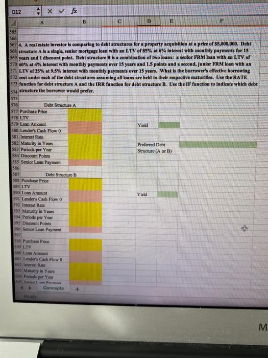 please post formulas! please post formulas thank