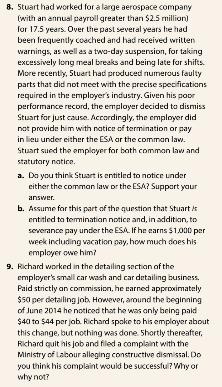 6. You are an HR consultant. You are approached