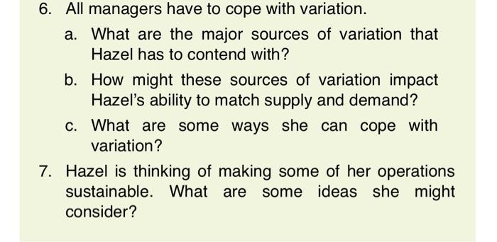 CASE HAZEL Hazel had worked for the same Fortune