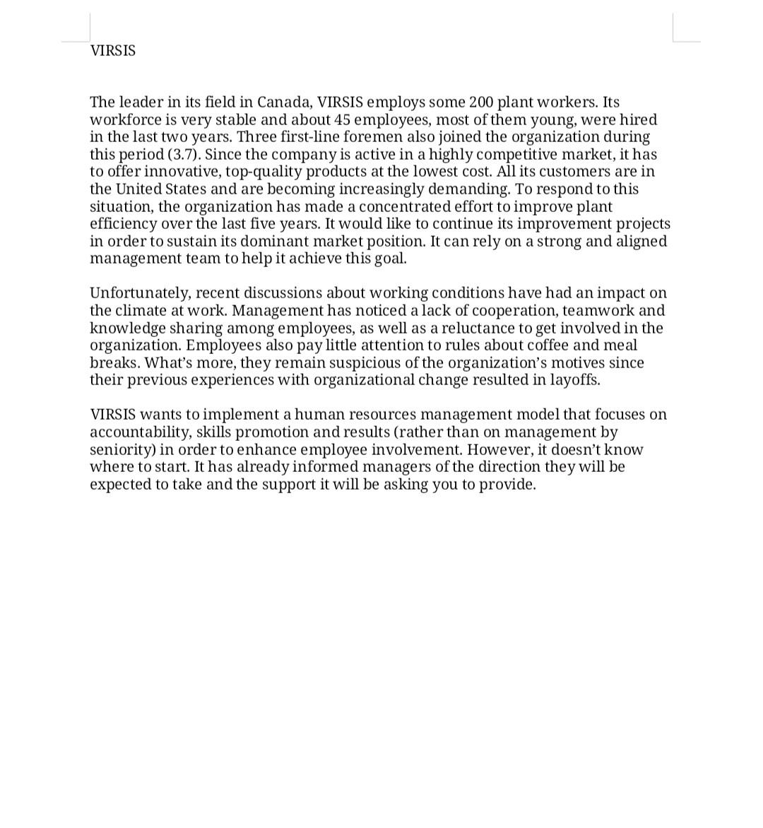 that is major case analysis worth 20% of my