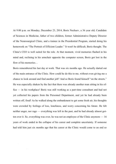 1-define the problems in the case and solve them