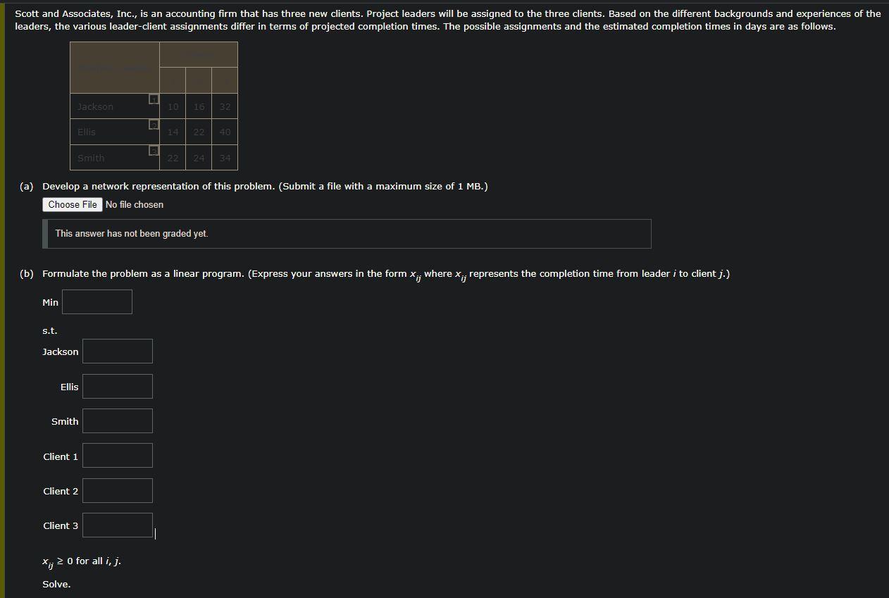 help! please highlight the answers! Scott and