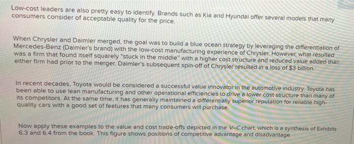 Blue Ocean Strategy This exercise reviews the