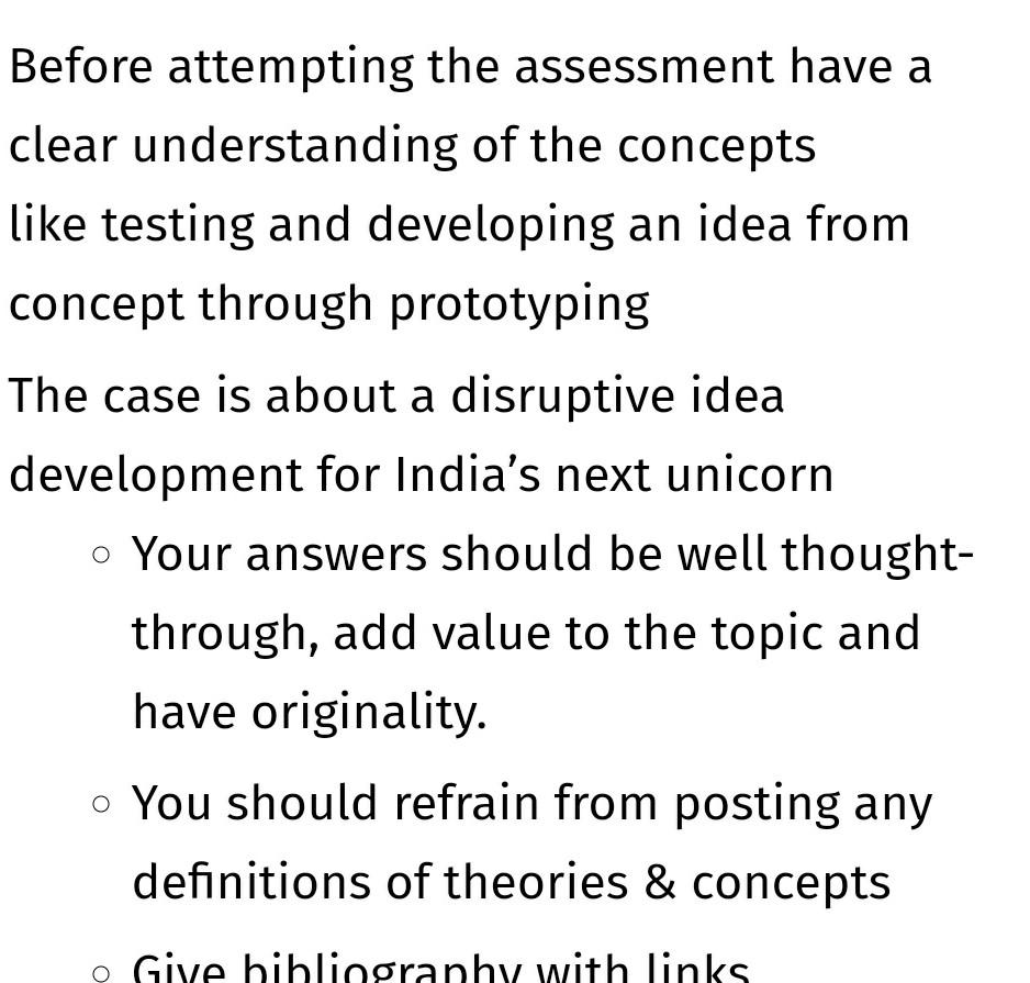 please give case specific answer ,don't give