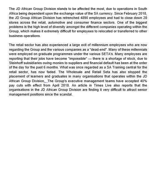 QUESTION TWO 2.1 With reference to the case