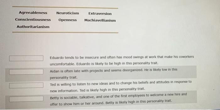 Use each of these key terms to best complete the