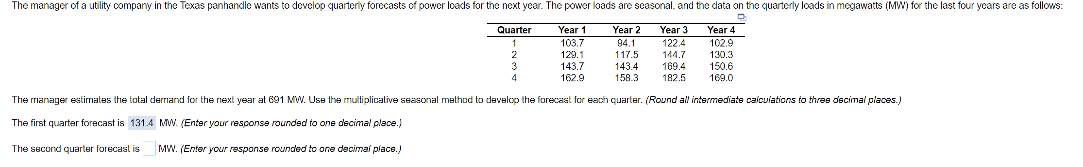 If you could please provide second third and