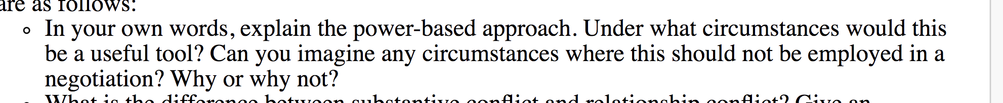 are as follows: o In your own words, explain the