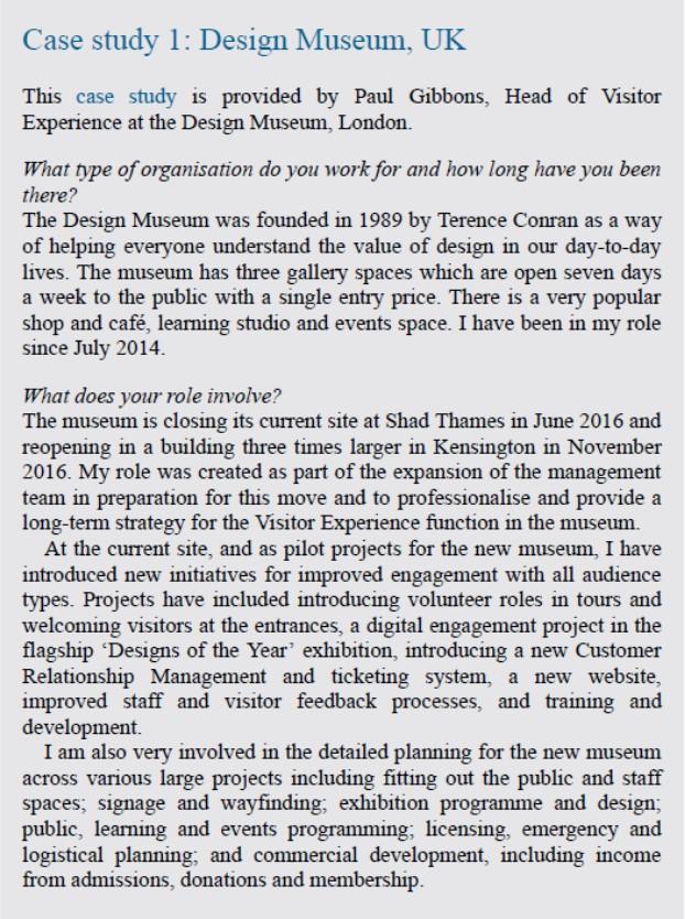 (Event Management) Read the attached case study