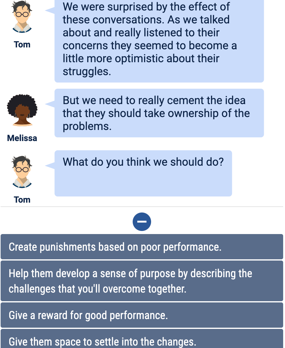 but we need to really cement the idea that they