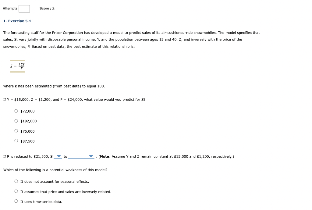 The selections for question two are (falls ,