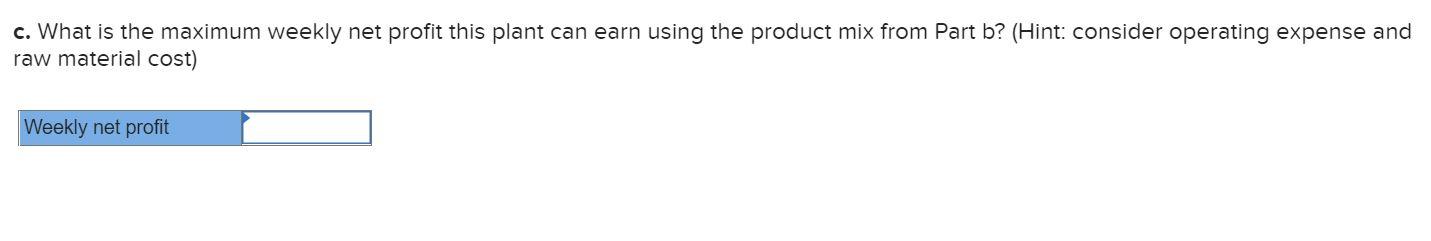 Problem 22S-17 (Algo) The M-N plant manufactures