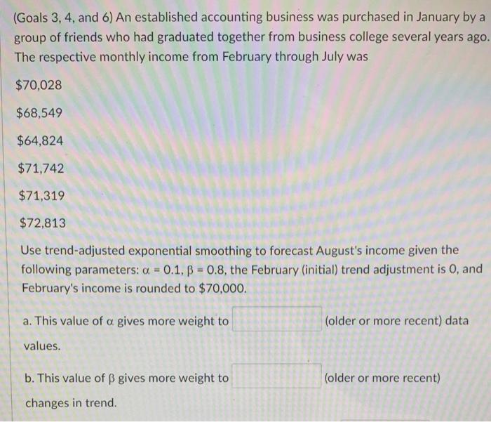 (Goals 3, 4, and 6) An established accounting