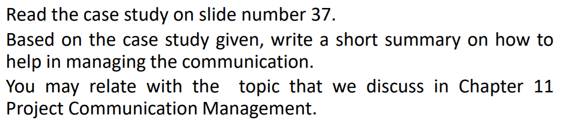 Case Study How can they develop a good
