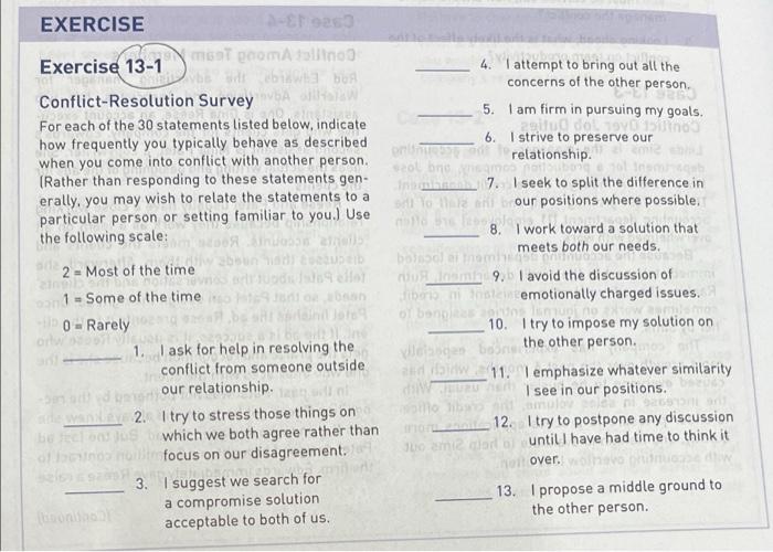 EXERCISE Poco Exercise 13-1 SOT Com A to 2 dl bus