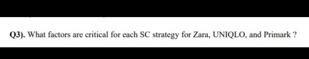 There 3 short case studies, base on the case