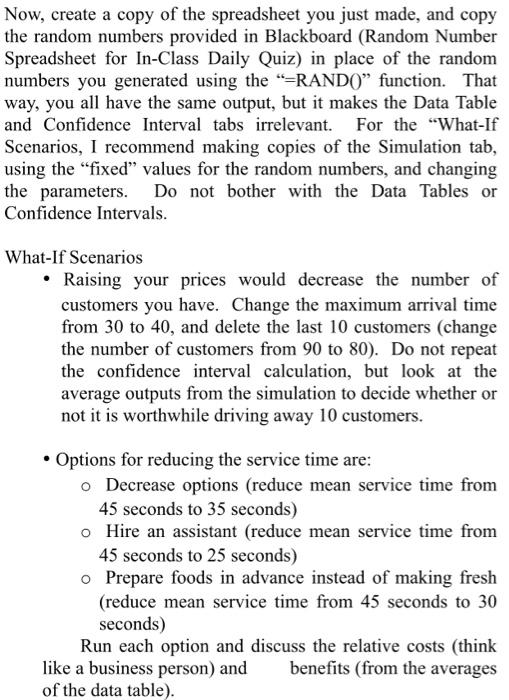 What is the confidence interval? Simulation
