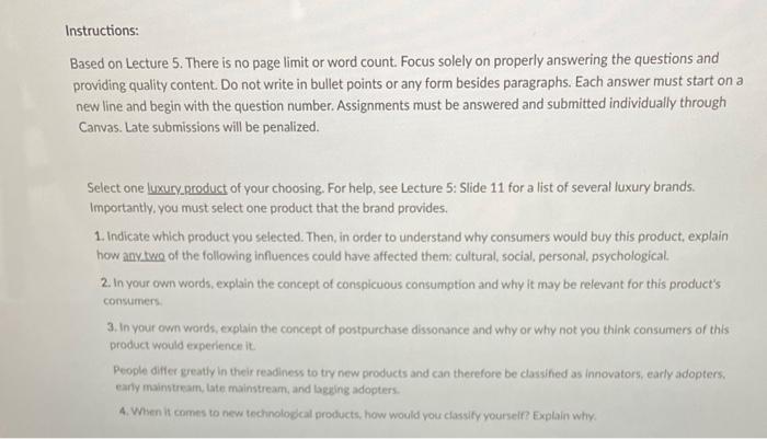 Marketing class assignment please help