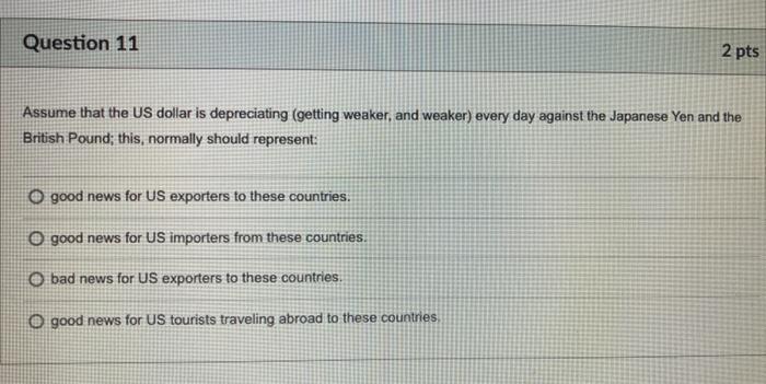 please need the answer right now Question 11 2