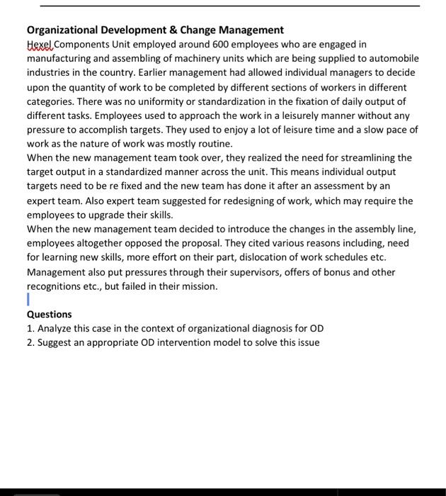 od os organization development Organizational