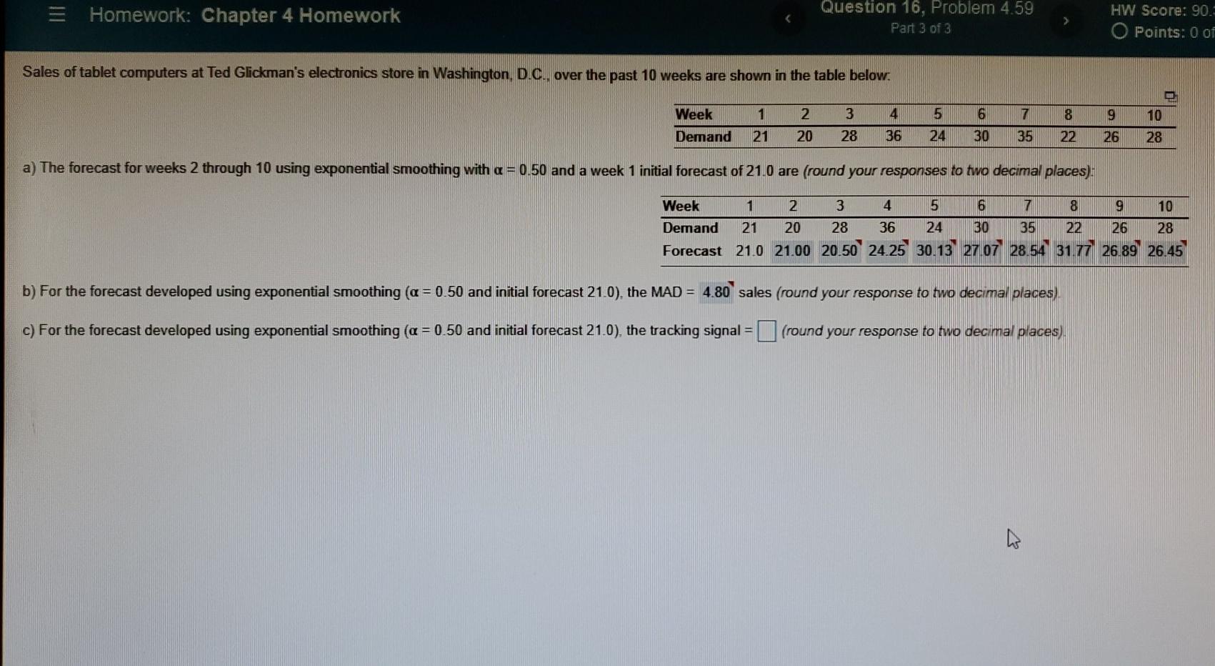 = Homework: Chapter 4 Homework Question 16,