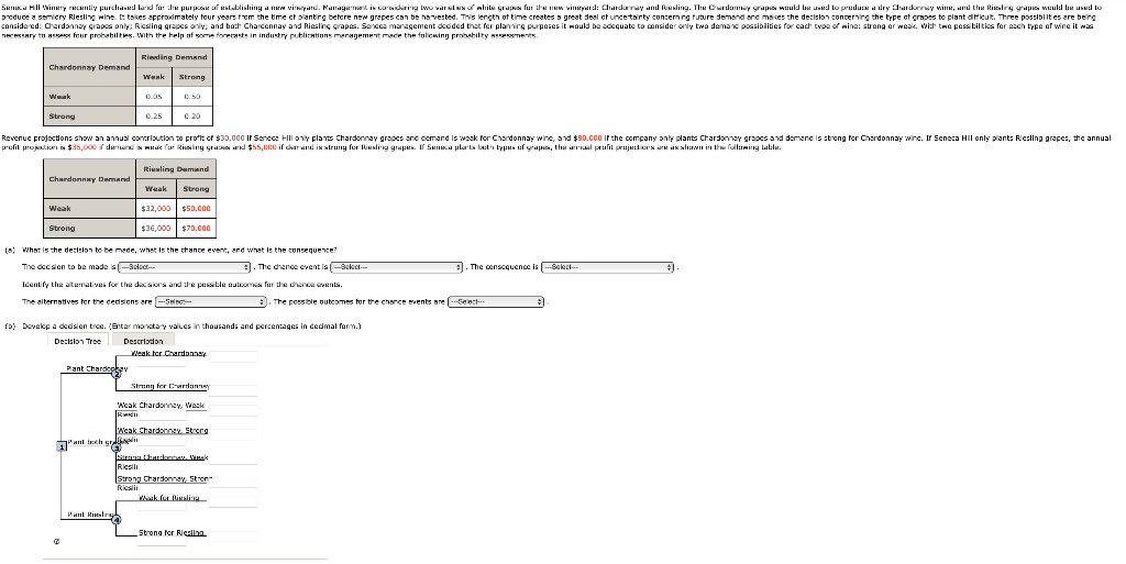 (c) Use the expected value approach to recommend