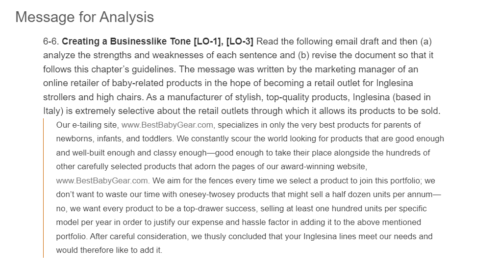 please analysis it for each sentence, thanks