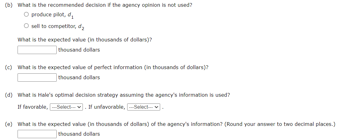 Hale's TV Productions is considering producing a