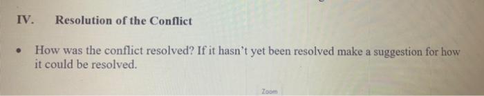 bHello, my subject is (Conflict Resolution and