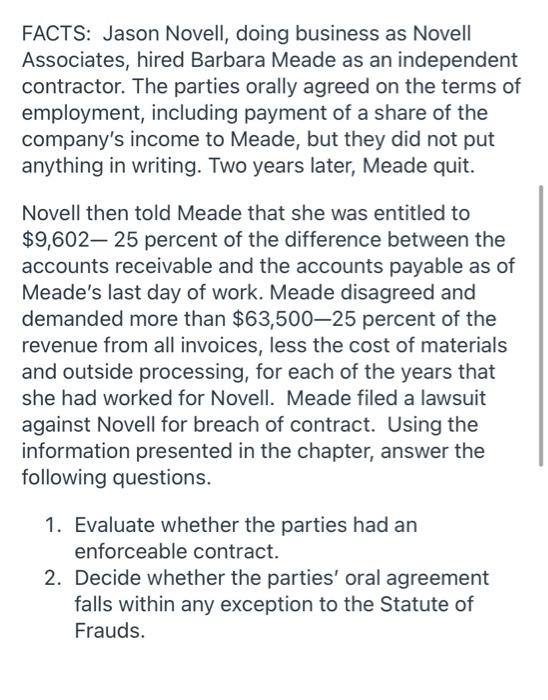 business law Description Critical Thinking