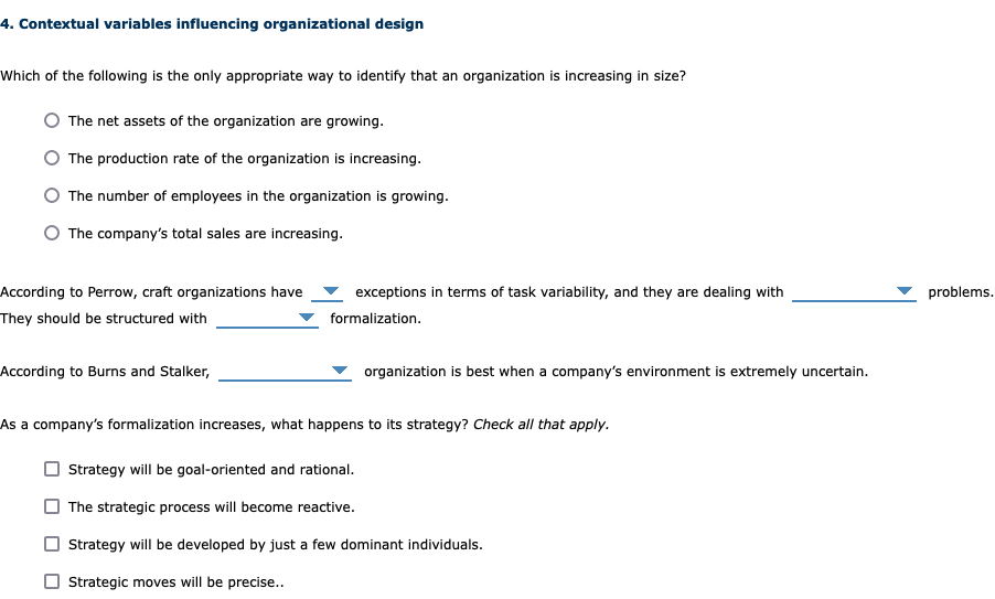 1st fill in the blank option: few/more 2nd fill